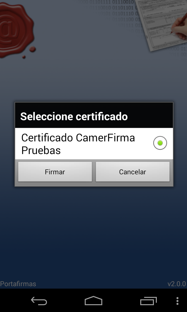 seleccion_certificado_android seleccion_certificado_android